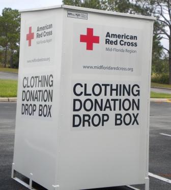 nearest clothes donation drop box
